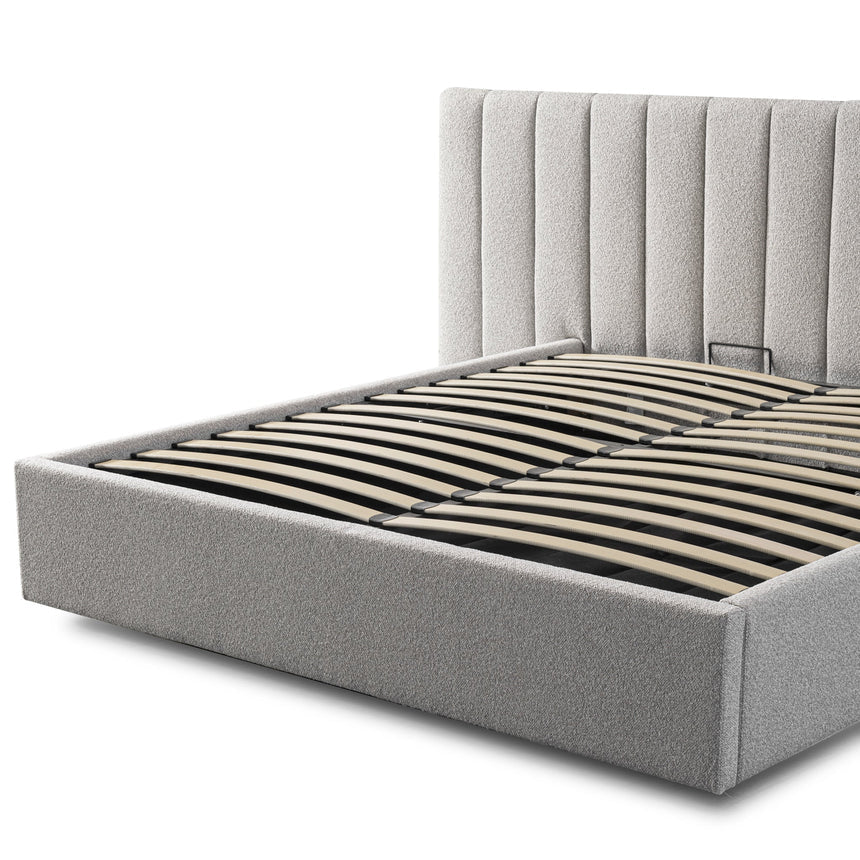 Clay King Bed Frame | Storage Base | Myka Home - View 7