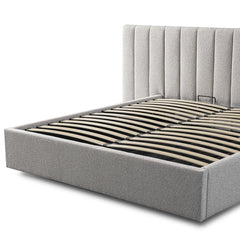 Clay King Bed Frame | Storage Base | Myka Home