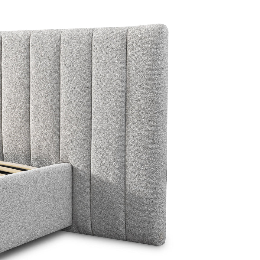 Clay King Bed Frame | Storage Base | Myka Home - View 8