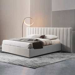 Clay King Bed Frame | Storage Base | Myka Home