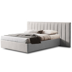 Clay Queen Bed Frame | Storage Base | Myka Home