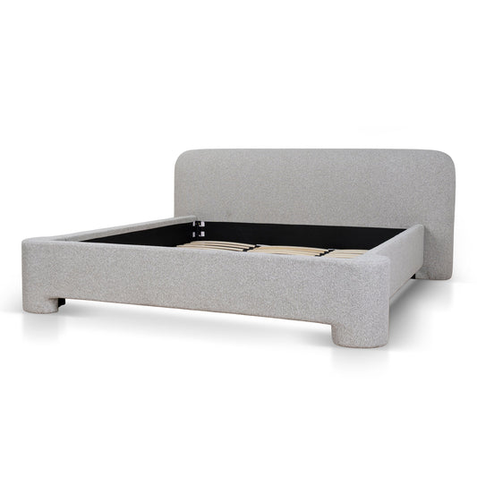 King Bed Frame | Clay Grey | Myka Home
