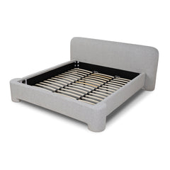 King Bed Frame | Clay Grey | Myka Home