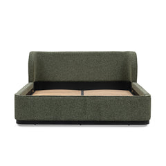 King Bed Frame | Hunter Green | Myka Home
