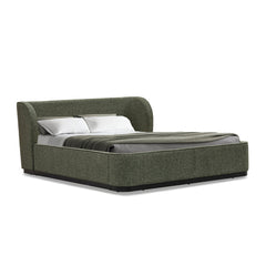 Queen Bed Frame | Hunter Green | Myka Home