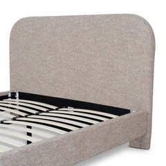 Queen Bed Frame | Stonish Beige | Myka Home