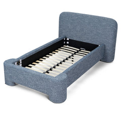 Single Bed Frame | Prussian Blue | Myka Home