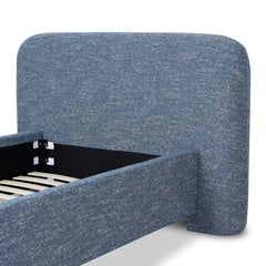 Single Bed Frame | Prussian Blue | Myka Home