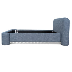 Queen Bed Frame | Prussian Blue | Myka Home - View 4