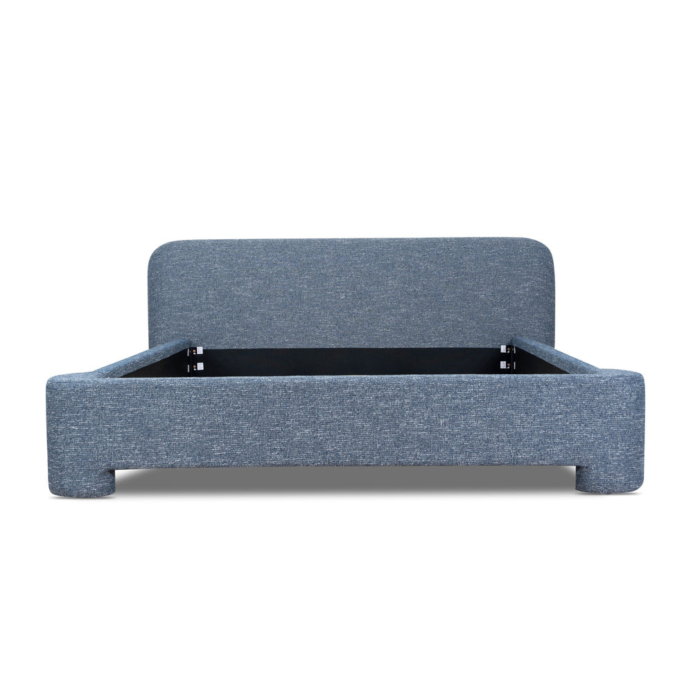 King Bed Frame | Prussian Blue | Myka Home - View 2