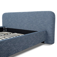 King Bed Frame | Prussian Blue | Myka Home