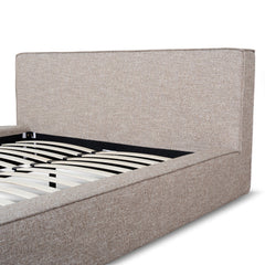Queen Bed Frame | Stonish Beige | Myka Home