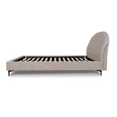 Fabric Queen Bed Frame | Stonish Beige | Myka Home
