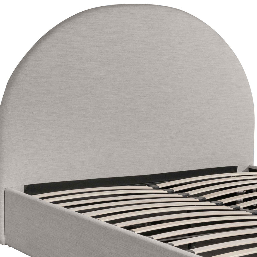 Cove King Bed | Pearl Grey Storage | Myka Home - View 7