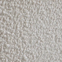 CBD8363-YO King Sized Bed Frame - Antique White Boucle with Storage