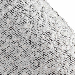 Single Sized Bed Frame - Cloudy Pepper Boucle with Storage