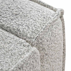 Queen Sized Bed Frame - Cloudy Pepper Boucle