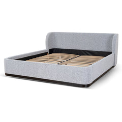 CBD8092-MI Queen Bed Frame - Dusty Pepper Boucle