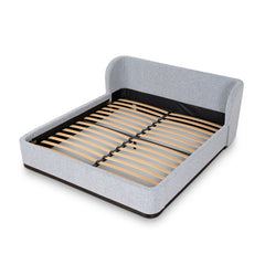 CBD8092-MI Queen Bed Frame - Dusty Pepper Boucle