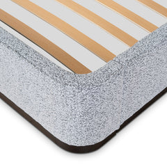 CBD8092-MI Queen Bed Frame - Dusty Pepper Boucle