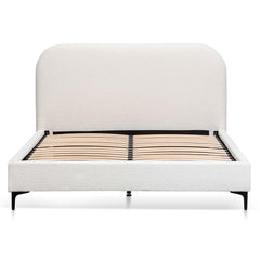 CBD8187-YO King Bed Frame - Cream White