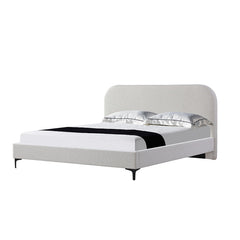 CBD8186-YO Queen Bed Frame - Cream White