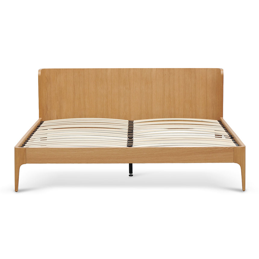 Queen Bed Frame - Natural Oak - View 2
