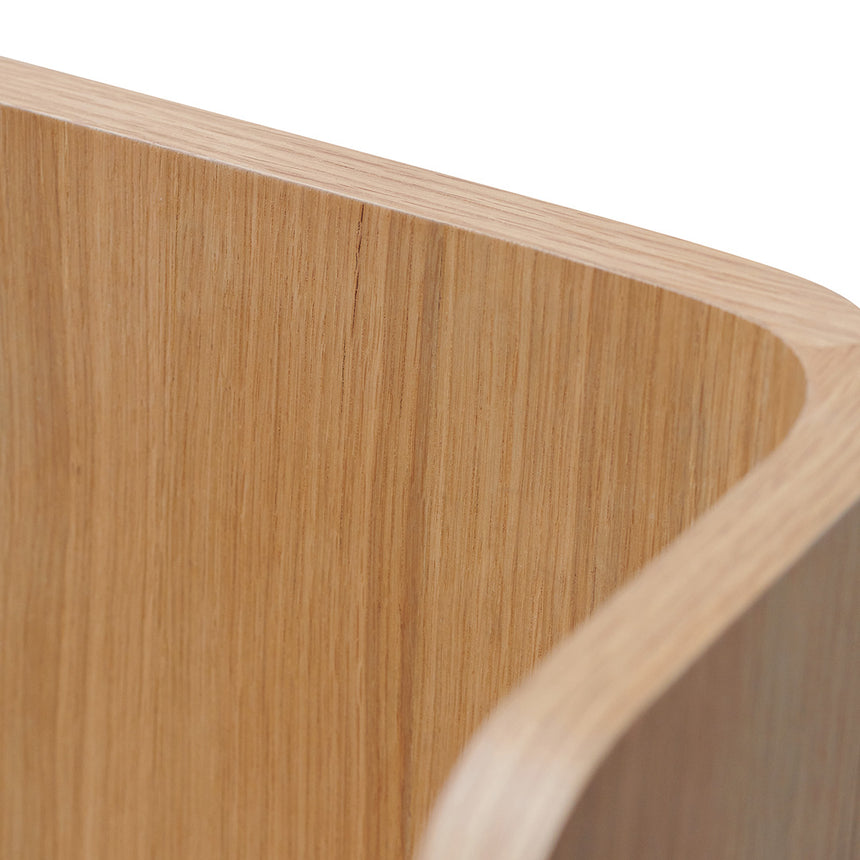King Bed Frame - Natural Oak - View 7