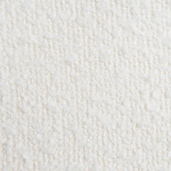 CBD8364-YO Single Sized Bed Frame - Antique White Boucle with Storage