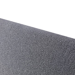 CBD8398-YO King Bed Frame - Charcoal Pepper Boucle