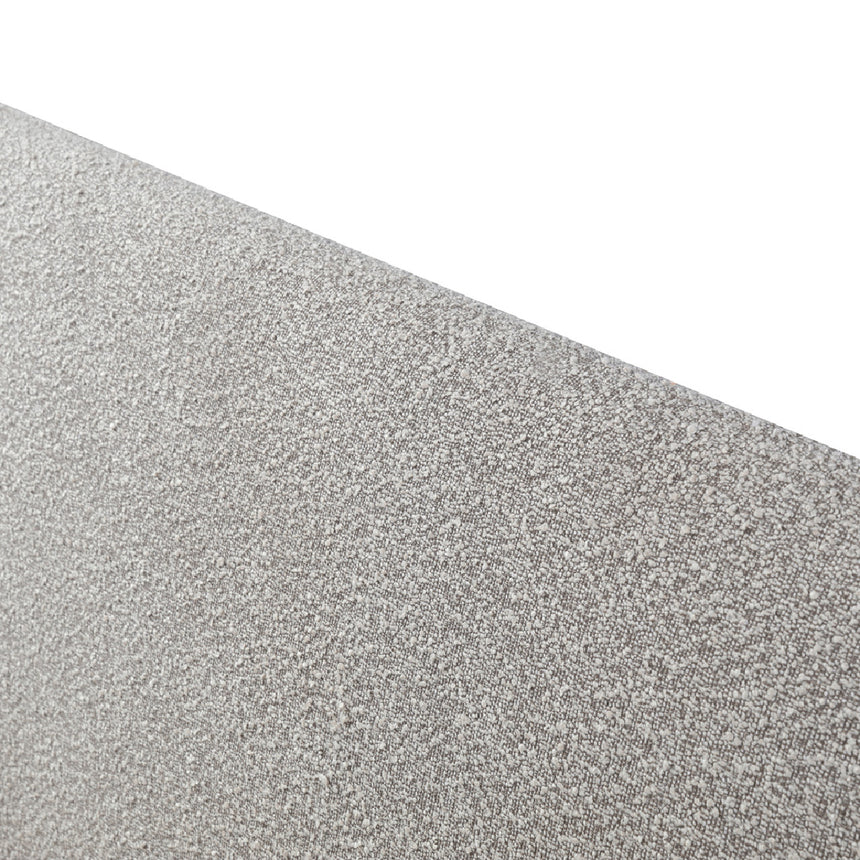 Queen Bed Frame - Olive Brown Boucle - View 10