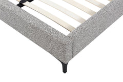 CBD8403-YO King Bed Frame - Olive Brown Boucle