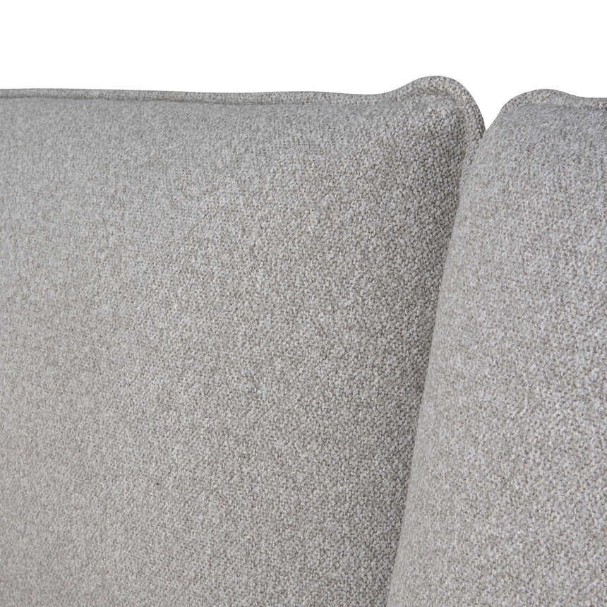Fabric Queen Bed Frame - Clay Grey - View 15