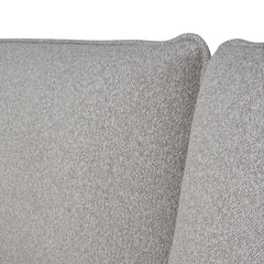 CBD8827-YO Fabric King Bed Frame - Clay Grey