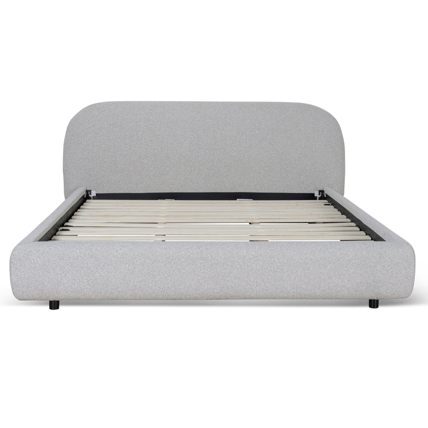 King Bed Frame - Clay Grey - View 4