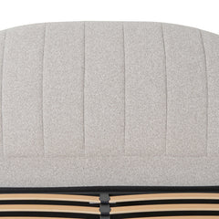 CBD8831-YO Fabric Queen Bed Frame - Clay Grey