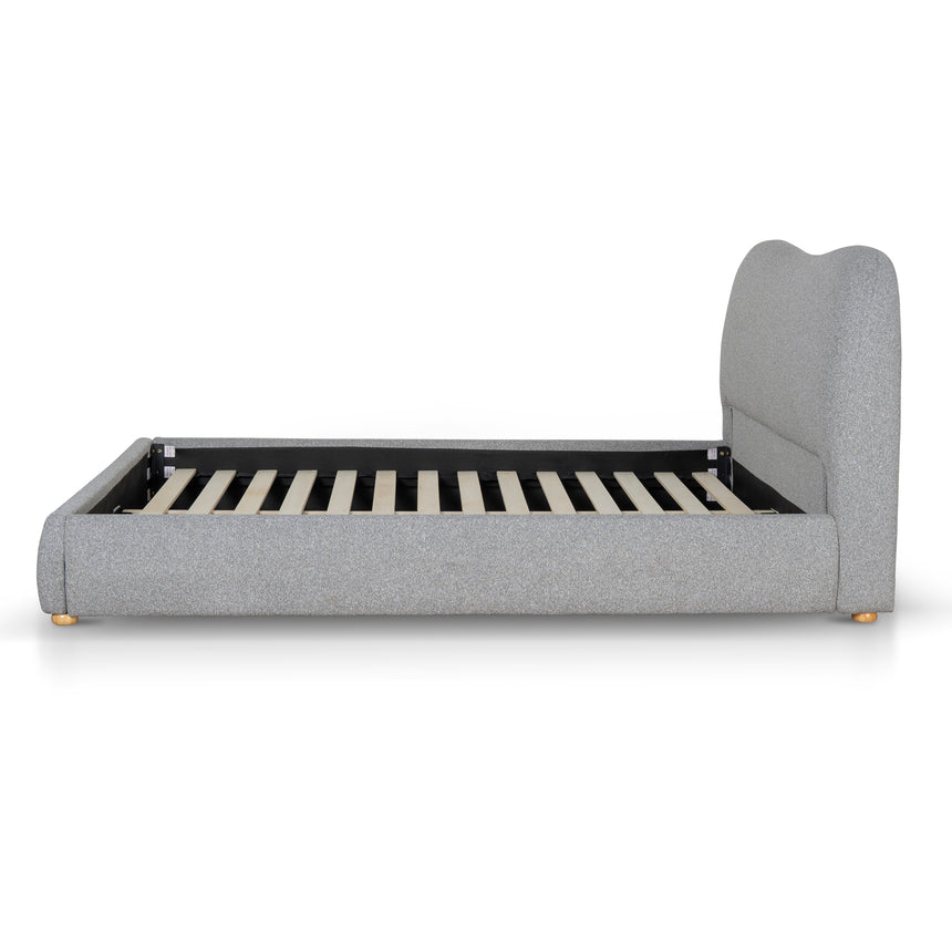 King Bed Frame - Storm Grey - View 2