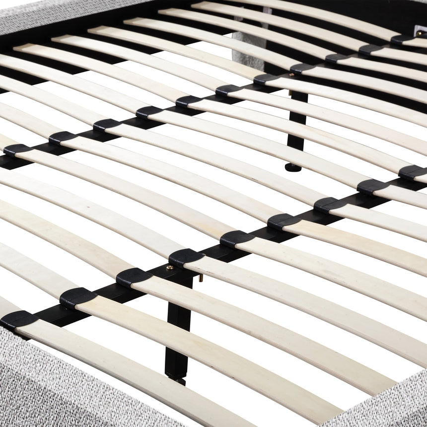King Bed Frame - Clay Grey - View 6