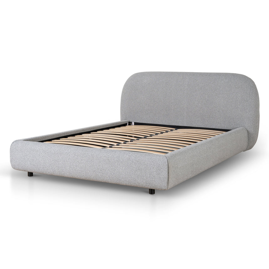 King Bed Frame - Storm Grey