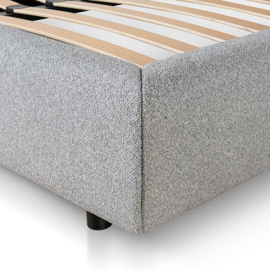 King Bed Frame - Storm Grey - View 12