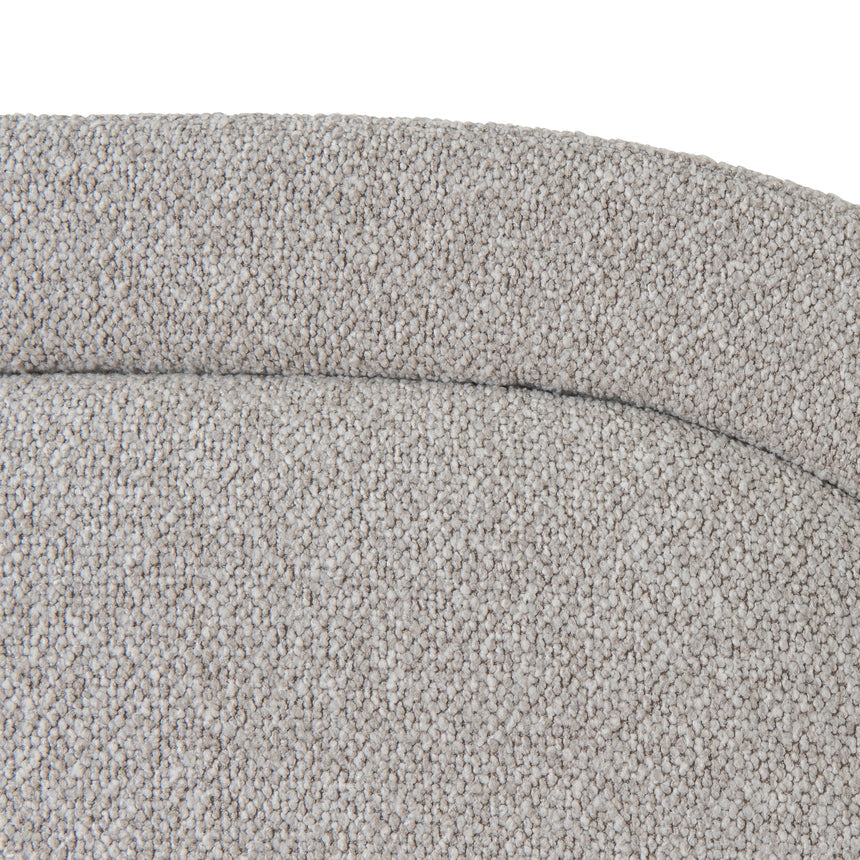 Fabric Queen Bed Frame - Clay Grey - View 13