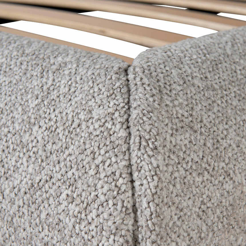 King Bed Frame - Clay Grey - View 16