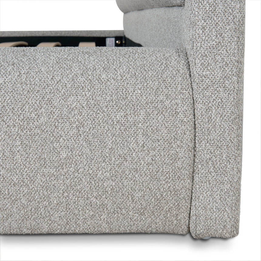 King Bed Frame - Clay Grey - View 17