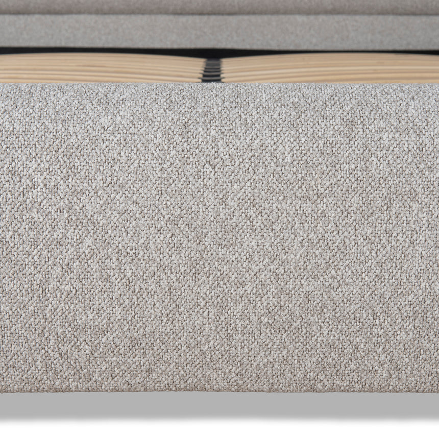 King Bed Frame - Clay Grey - View 13