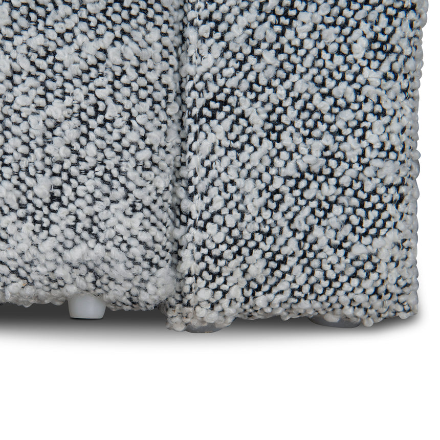 Queen Bed Frame - Cloudy Pepper Boucle with Storage - View 17