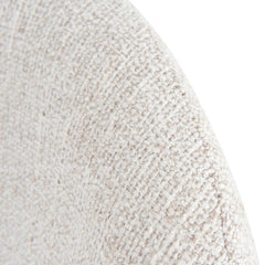 CBS10150-MY 65cm Coastal Beige Bar Stool - Walnut