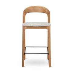CBS10180-SD 65cm Natural Bar Stool - Beige (Set of 2)