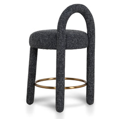 65cm Bar Stool | Field Charcoal | Myka Home
