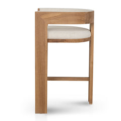 Natural Barstool | Dawn Beige | Myka Home