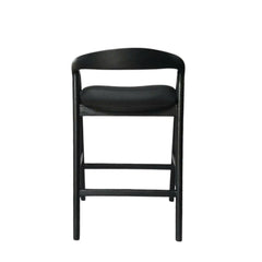 Bar Stool | Full Black | Myka Home